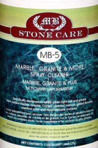 MB-5 Marble, Granite, and More Spray Cleaner